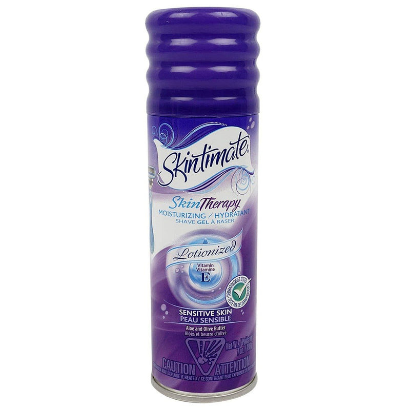 Skintimate Skintimate Skin Therapy, Sensitive Moisturizing Shave Gel, 7 Oz Shaving & Grooming Dark Slate Blue