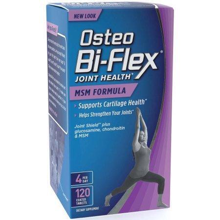 Osteo Bi-Flex Osteo Bi-Flex Joint Care MSM Formula Coated Caplets Personal Care White Smoke