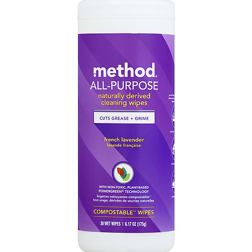Method Method Wipes, All Purpose, French Lavender 30 Oz Baby Wipes Dark Orchid