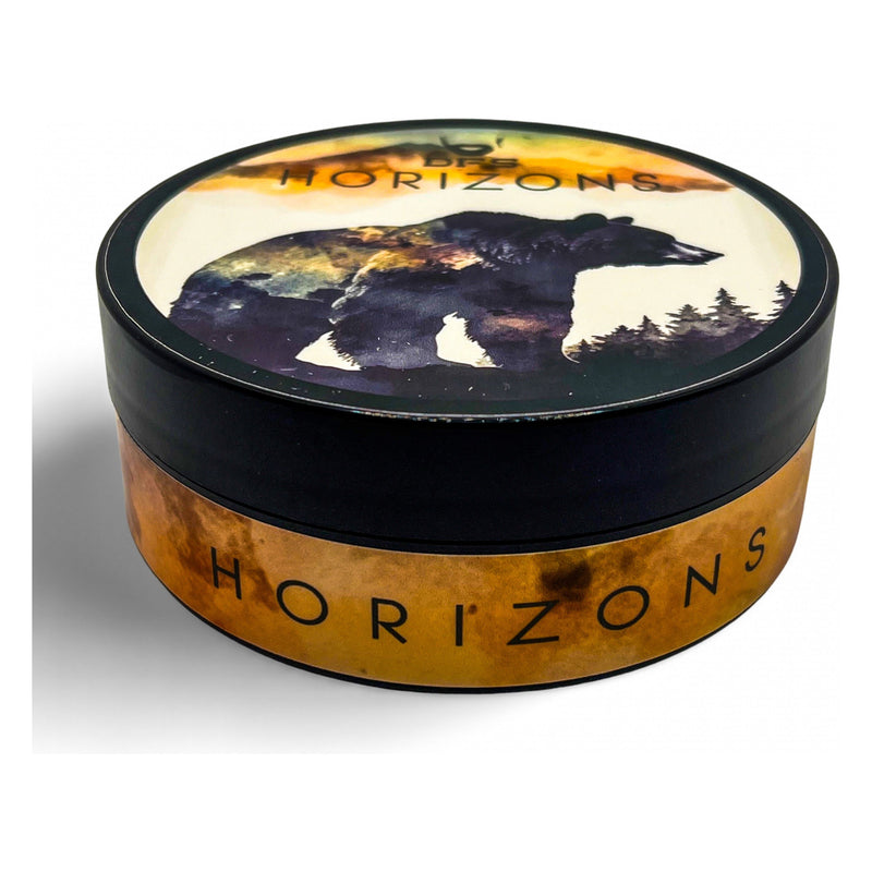 Murphy and McNeil DFS Horizons Shaving Soap - by Murphy and McNeil / Black Mountain Shaving Shaving Soap Black Shaving Soap Sample 0.5oz,4.0oz Jar (AON)