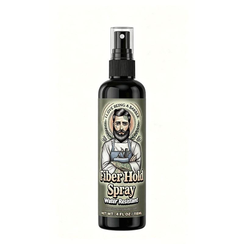 officialilovebeingabarber Water Resistant Hair Fiber Holding Spray White Smoke
