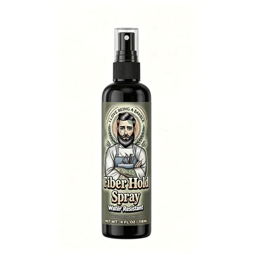 officialilovebeingabarber Water Resistant Hair Fiber Holding Spray White Smoke