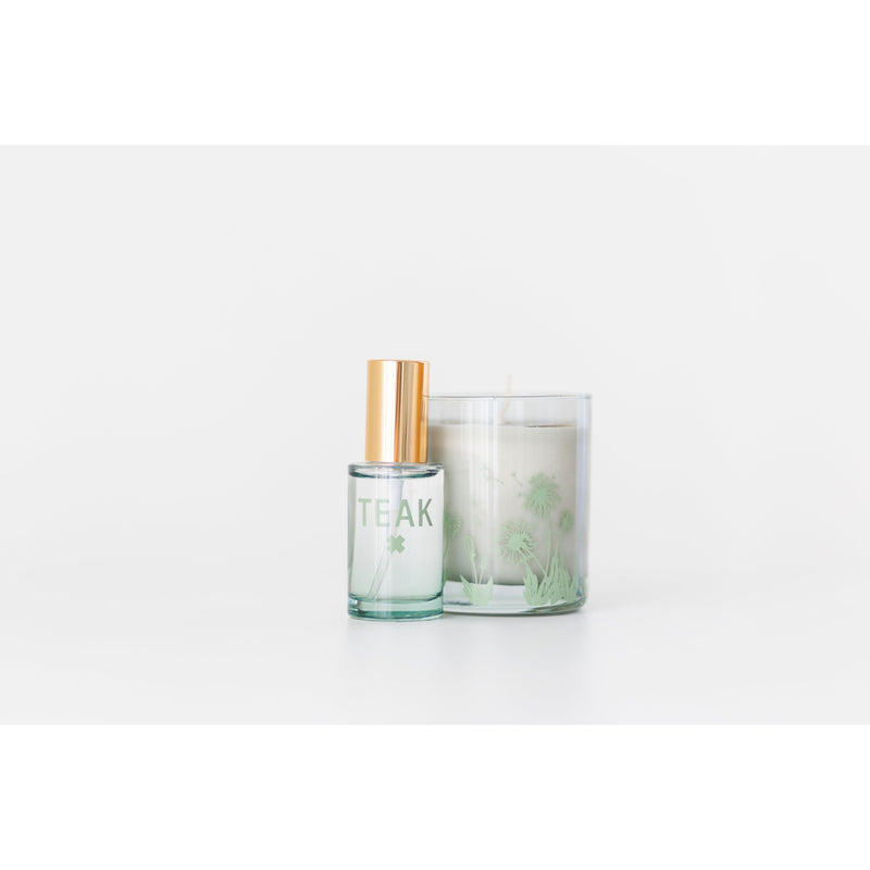 Wax Buffalo Teak Lavender 12oz Pure Soy Candle,Fragrance Spray,Cocktail Glass Only (Single)