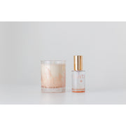 Wax Buffalo Santal Candles Light Gray 12oz Pure Soy Candle,Fragrance Spray,Cocktail Glass Only (Single)