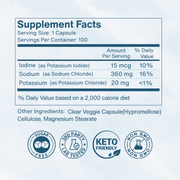 Health By Principle Complete Electrolyte Capsules - Case of 12 Bottles Supplement Lavender