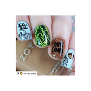 UberChic Beauty Great Outdoors Stamping Plate Rosy Brown