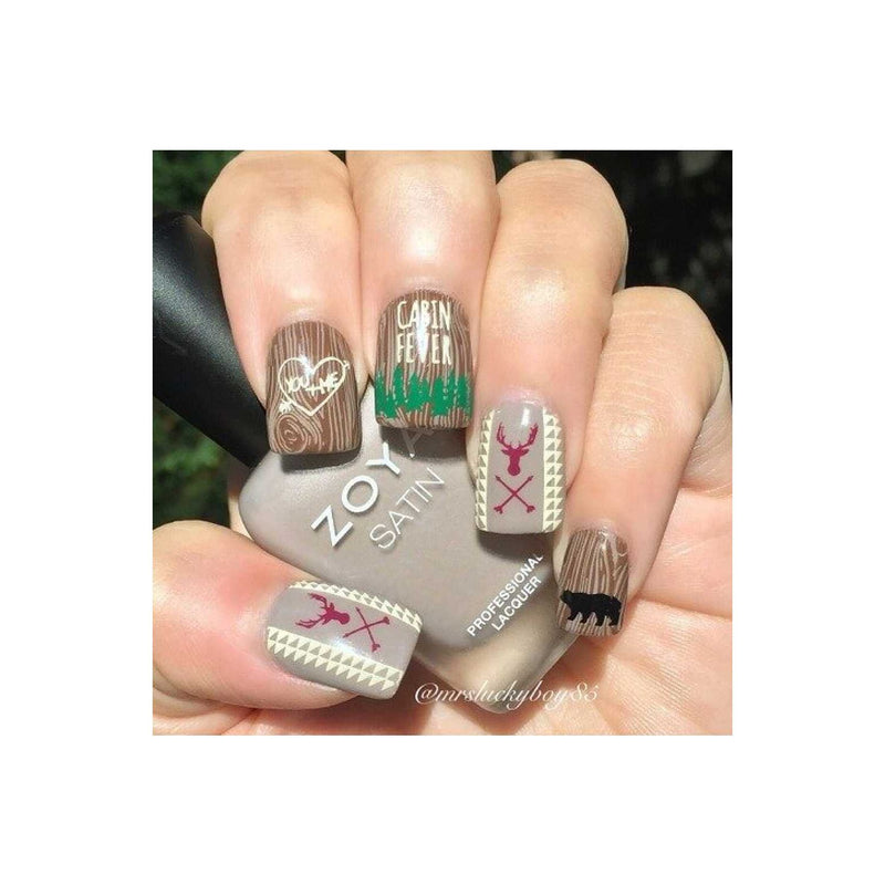 UberChic Beauty Collection 02 Stamping Plate Tan