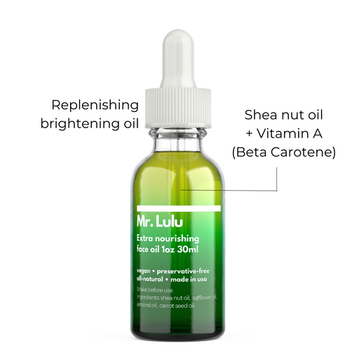 Mr. Lulu Skincare Extra Nourishing Face Oil White Smoke SINGLE,2-PACK Save 5%