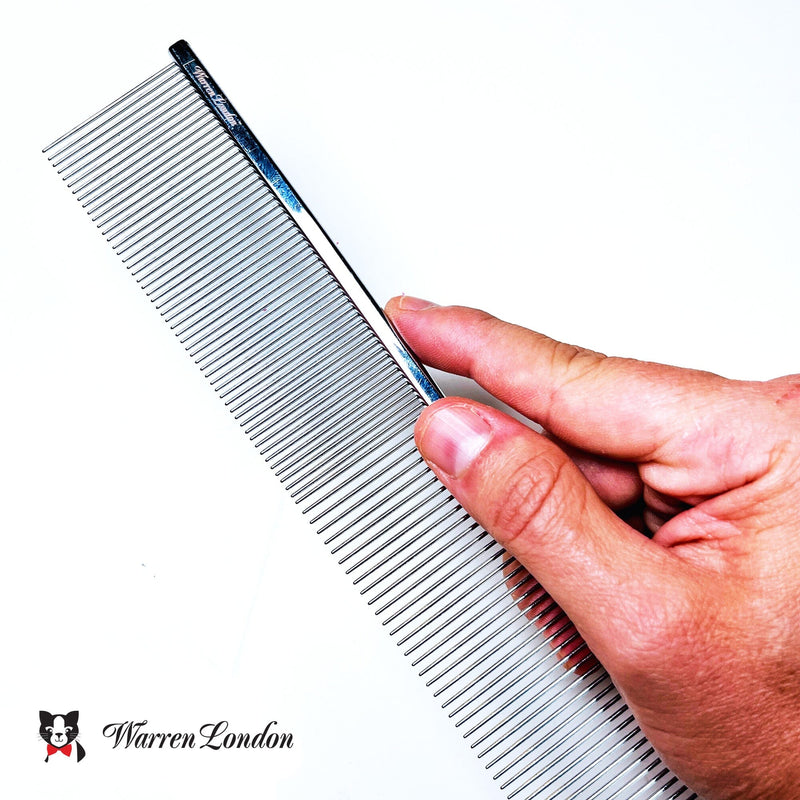 Warren London Cool Cat Comb Pet Combs & Brushes White Smoke
