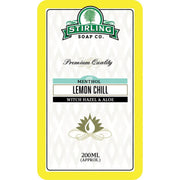 Stirling Soap Co Stirling Soap Co. Glacial Lemon Chill Witch Hazel & Aloe 200 ml Skin Care Dark Slate Gray
