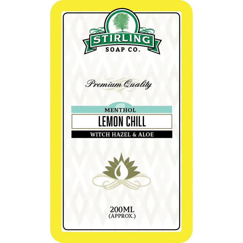 Stirling Soap Co Stirling Soap Co. Glacial Lemon Chill Witch Hazel & Aloe 200 ml Skin Care Dark Slate Gray