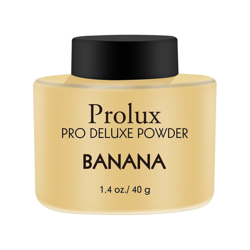 Prolux Cosmetics Pro Deluxe Powder : Banana SETTING POWDER Light Goldenrod