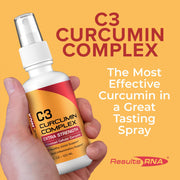Results RNA C3 Curcumin Complex Extra Strength Sandy Brown 2 oz (30 Day Supply),4 oz (60 Day Supply)