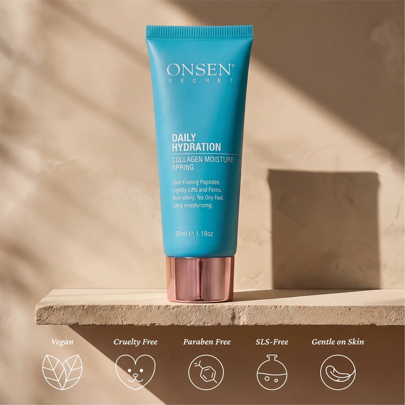 Onsen Secret Copper Peptide Collagen Moisturizer Moisturizers 2 Dim Gray 35ml - Improved Formula,50ml - improved Formula,50ml - Original Formula