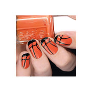 UberChic Beauty Basketball Love Stamping Plate Dark Salmon