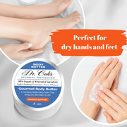 COLEHERBALS LLC 37 - Dr. Cole's Gourmet Body Butter - IMMUNE SUPPORT Herbal Light Gray