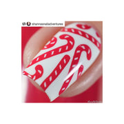 UberChic Beauty Holly Jolly, (Christmas-02) Stamping Plate Gray
