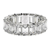 Bids.com Emerald Cut Lab Grown Diamond Eternity Ring in 14k White Gold (8 cttw FG/VS2) Rings White Smoke 4 / White Gold,4.5 / White Gold,5 / White Gold,5.5 / White Gold,6 / White Gold,6.5 / White Gold,7 / White Gold,7.5 / White Gold,8 / White Gold,8.5 / White Gold,9 / White Gold