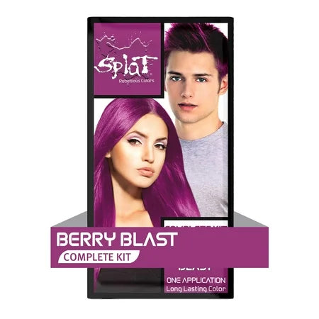 Splat Splat Hair Color Berry Blast Hair Color White Smoke