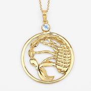 Bids.com 0.32 Carat Genuine Blue Topaz .925 Sterling Silver Pendant Pendants White Smoke