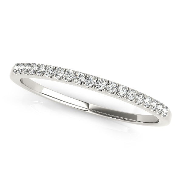 Bids.com 14k White Gold Scallop Pave Set Diamond Wedding Ring (1/8 cttw) Rings White Smoke 3 / White Gold,3.5 / White Gold,4 / White Gold,4.5 / White Gold,5 / White Gold,5.5 / White Gold,6 / White Gold,6.5 / White Gold,7 / White Gold,7.5 / White Gold,8 / White Gold,8.5 / White Gold,9 / White Gold