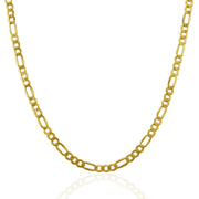 Bids.com 3.5mm 14k Yellow Gold Lite Figaro Chain Necklaces White Smoke 18 / Yellow Gold,20 / Yellow Gold,24 / Yellow Gold