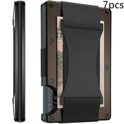 SmartPursue™ Carbon Fiber Wallet - RFID Blocking Metal Card Holder Card Wallet White Smoke Army Green,Black,Blue,Brown,Carbon Fiber Grain,Dark Green,Desert gold gradient,Fluorescent Green,Gradient Blue,Gradient Purple Blue,Grey,Light Blue,Orange,Purple,Real Carbon Fiber,Red,Rose Gold,Sapphire Blue,Set1,Set2,Set3,Set4,Set5,Set6,Set7