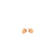 Bids.com 14k Rose Gold Ball Style Stud Earrings (4.0 mm) Earrings White Smoke Rose Gold