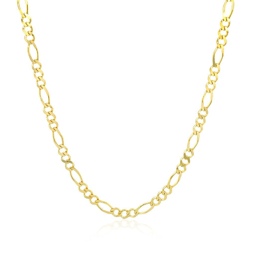 Bids.com 2.8mm 14k Yellow Gold Solid Figaro Chain Necklaces White Smoke 16 / Yellow Gold,18 / Yellow Gold,20 / Yellow Gold,22 / Yellow Gold,24 / Yellow Gold,One / Yellow Gold