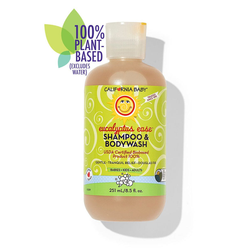 California Baby Eucalyptus Ease™ Shampoo & Bodywash Shampoo & Bodywash White Smoke 8.5oz/251mL