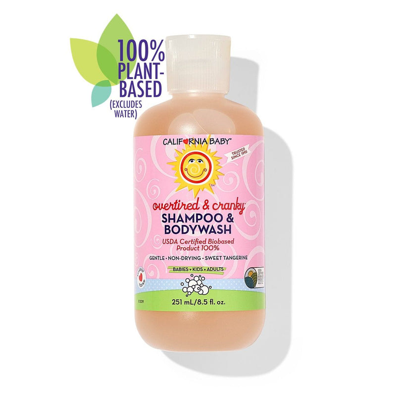 California Baby Overtired & Cranky™ Shampoo & Bodywash Shampoo & Bodywash White Smoke 8.5oz/251mL
