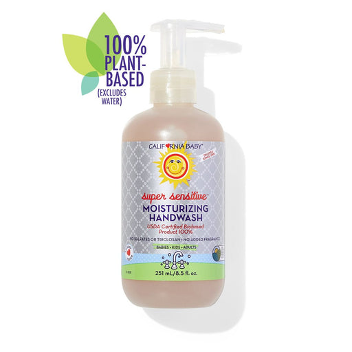 California Baby (No Fragrance) Super Sensitive™ Moisturizing Handwash Handwash White Smoke 8.5oz/251mL