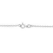 Bids.com .925 Sterling Silver 1/6 Cttw Round Brilliant-Cut Diamond Accented Open Heart with Love 18" Pendant Necklace (H-I Color, I1-I2 Clarity) Necklaces White Smoke White.Sterling Silver / 18
