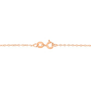 Bids.com AGS Certified 10K Rose Gold 1/5 Cttw Bezel Set Round Diamond Solitaire 16-18" Adjustable Pendant Necklace (H-I Color, VS1-VS2 Clarity) Necklaces White Smoke Rose.Gold / 18