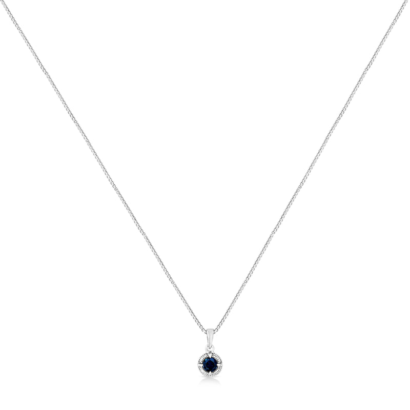 Bids.com .925 Sterling Silver 3/4 Cttw Treated Blue Diamond Solitaire 18" Milgrain Pendant Necklace (Blue Color, I1-I2 Clarity) Necklaces White Smoke White.Sterling Silver / 0.75 / Blue Diamond,White.Sterling Silver / 0.2 / Green Diamond,White.Sterling Silver / 0.33 / Green Diamond,White.Sterling Silver / 0.33 / Black Diamond,White.Sterling Silver / 0.1 / Green Diamond,White.Sterling Silver / 0.1 / Bla