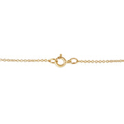 Bids.com 10K Yellow Flashed .925 Sterling Silver 1/4 Cttw Champagne Diamond Filigree Cross Pendant Necklace (K-L Color, I1-I2 Clarity) - 18" Necklaces White Smoke Yellow.Sterling Silver / 18