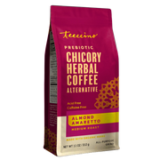 Teeccino Almond Amaretto Chicory Herbal Coffee Herbal Coffee Brown 11 ounce ground