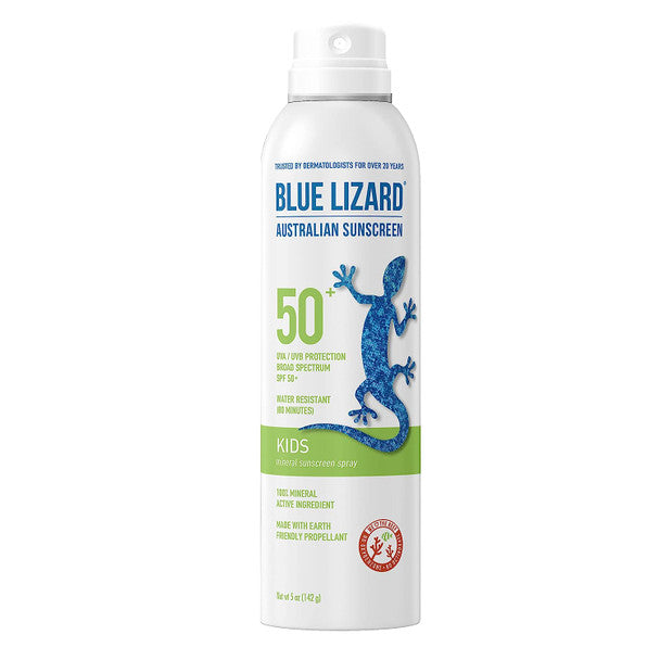 Blue Lizard Blue Lizard Mineral Sunscreen Kids Spf 50+ Spray, 5 Fl Oz Sunscreen White Smoke