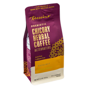 Teeccino Hazelnut Chicory Herbal Coffee Herbal Coffee Black 11 ounce ground,500g ground,5lb ground,Trial Size