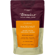 Teeccino Hazelnut Chicory Herbal Coffee Herbal Coffee Dark Slate Gray 500g ground