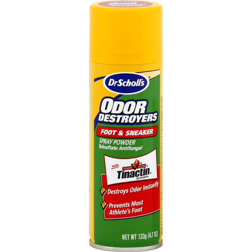 Dr Scholls Dr Scholls Odor Destroyers Foot & Sneaker Spray Powder - 4.7 Oz Personal Care Orange