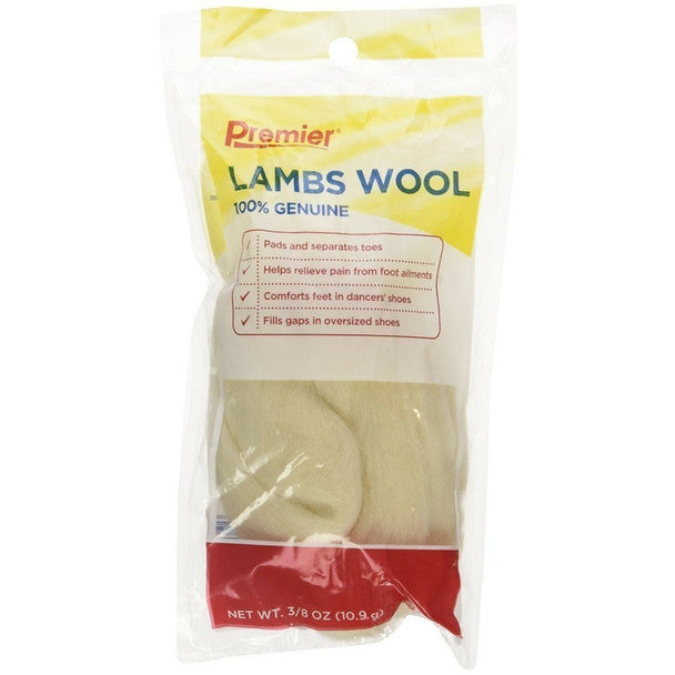 Premier Premier Lambs Wool 100% Genuine Corn & Callus Care Supplies Seashell