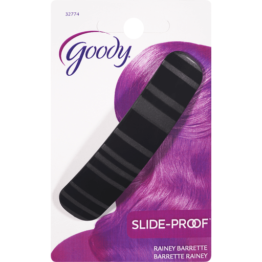 Goody Goody Slide-Proof Rainey Barrette Hair Care White Smoke
