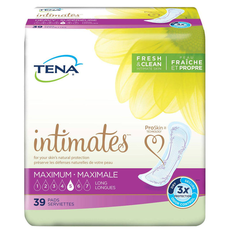 Tena Tena® Intimates™ Maximum Incontinence Pads – Long Health & Beauty White Smoke