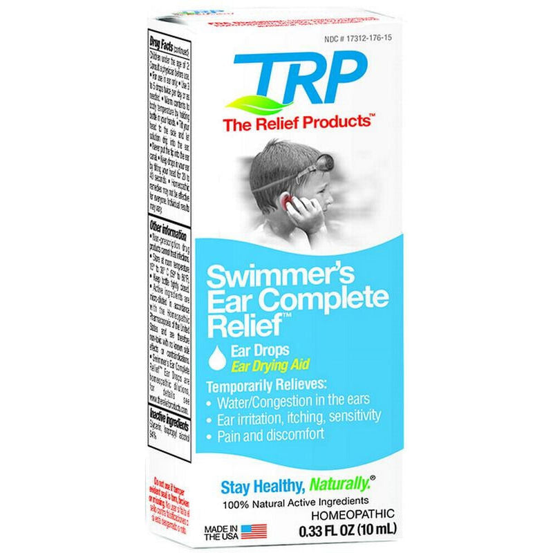 The Relief Products The Relief Products Swimmer's Ear Complete - 0.33 Oz Ear Drops White Smoke