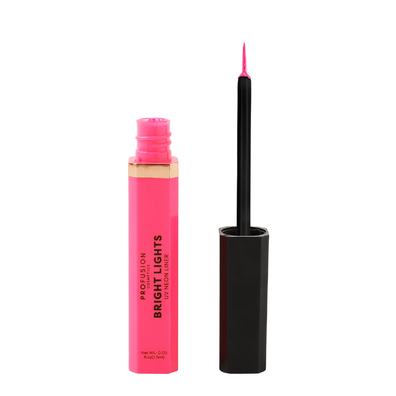 Profusion Cosmetics Bright Lights | Neon & Pastel Graphic Liners Eyes Black Pink