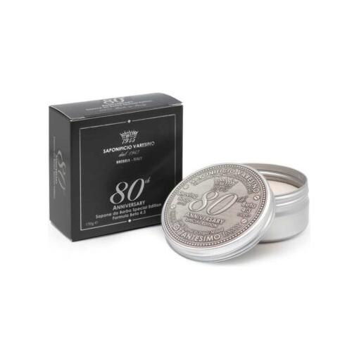 Saponificio Varesino Saponificio Varesino 80th Anniversary Special Edition Shaving Collection Shaving Set White Smoke Shaving Soap 5.2 Oz