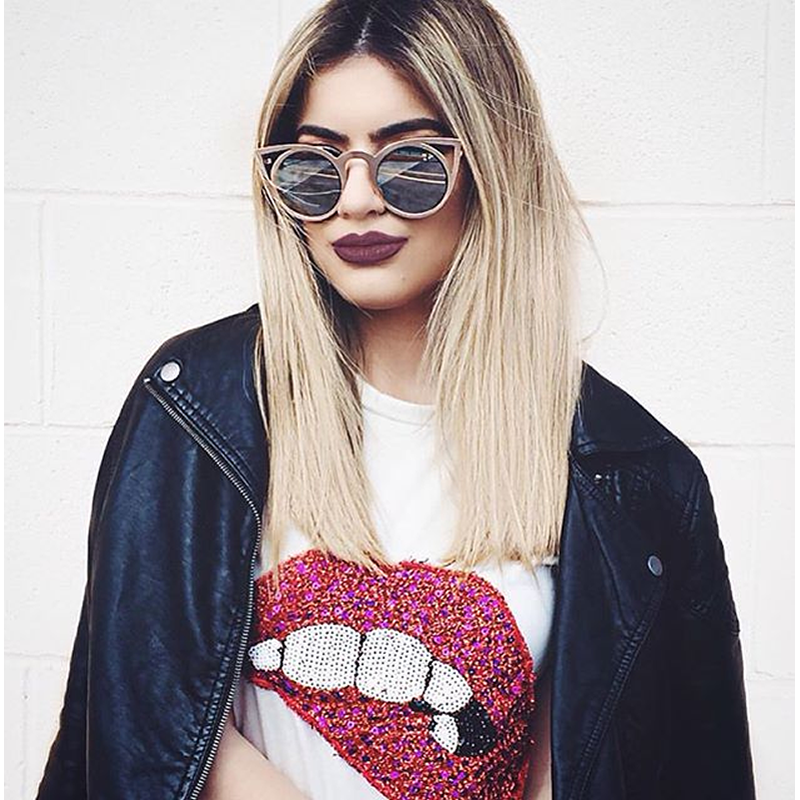 zeroUV Women's Laser Cut Round Metal Mirror Lens Sunglasses A102 Sunglasses Lavender Black Blue Mirror,Black Yellow Mirror,Gold Pink Green Mirror,Silver Blue Green Mirror,Gold Silver Mirror,Gold Blue Mirror,Gold Brown Mirror,White Pink Green Mirror,Silver Silver Mirror,Black Silver Mirror