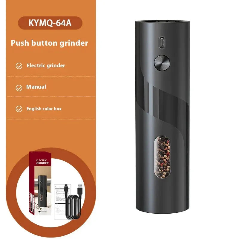 SmartPursue™ Rechargeable Electric Pepper Grinder Spice Grinders White Smoke 1PCS