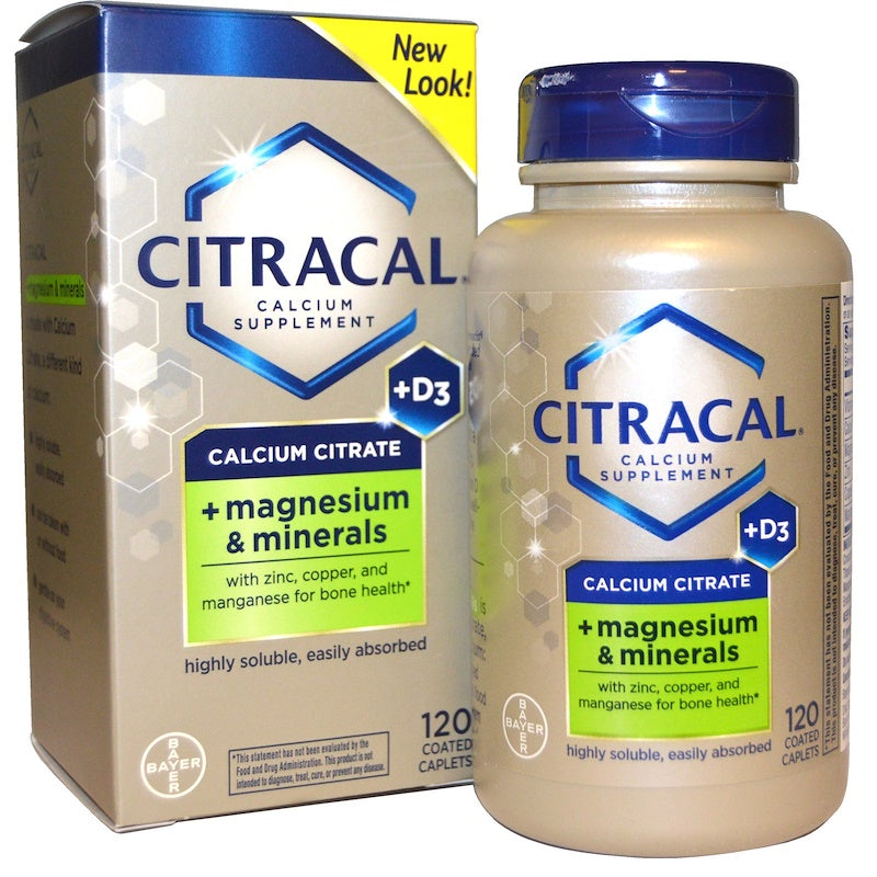 Citracal Citracal Plus Magnesium Calcium Citrate Coated Tablets Vitamins & Supplements White Smoke